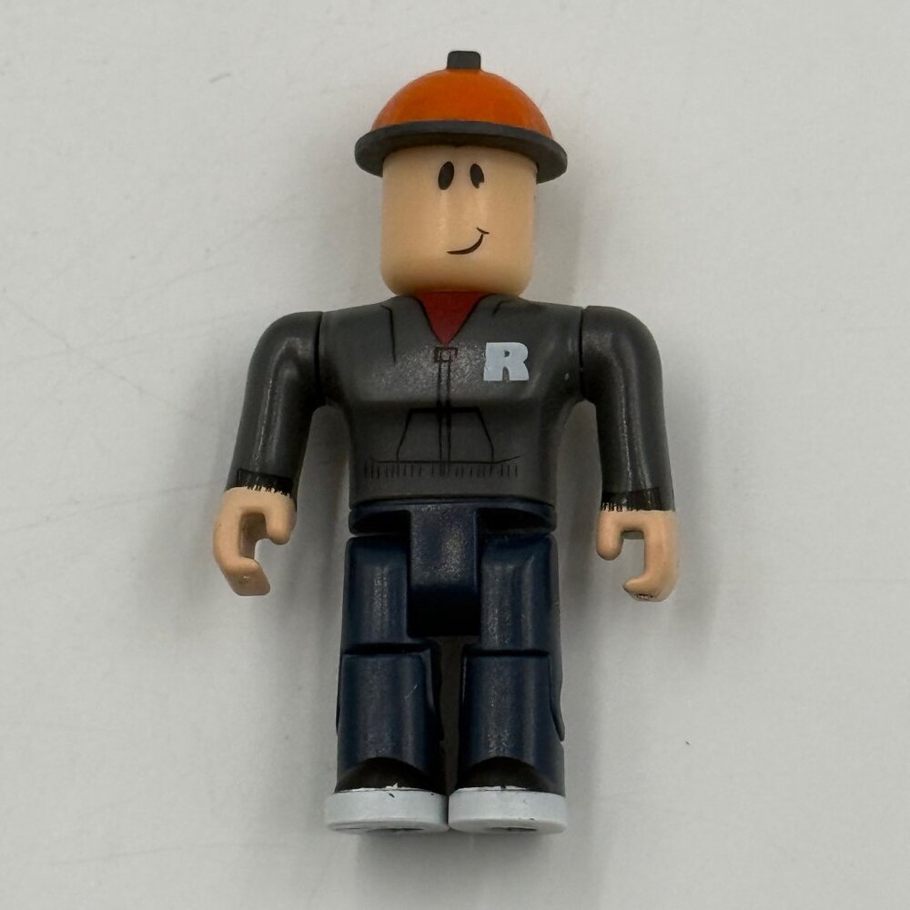 Roblox Builderman Toy Figure Series 1 Complete with Hat No Code